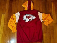 Kansas City Chiefs Jacket Mitchell  Ness Size XL Retro Sideline Coat Nfl NWT