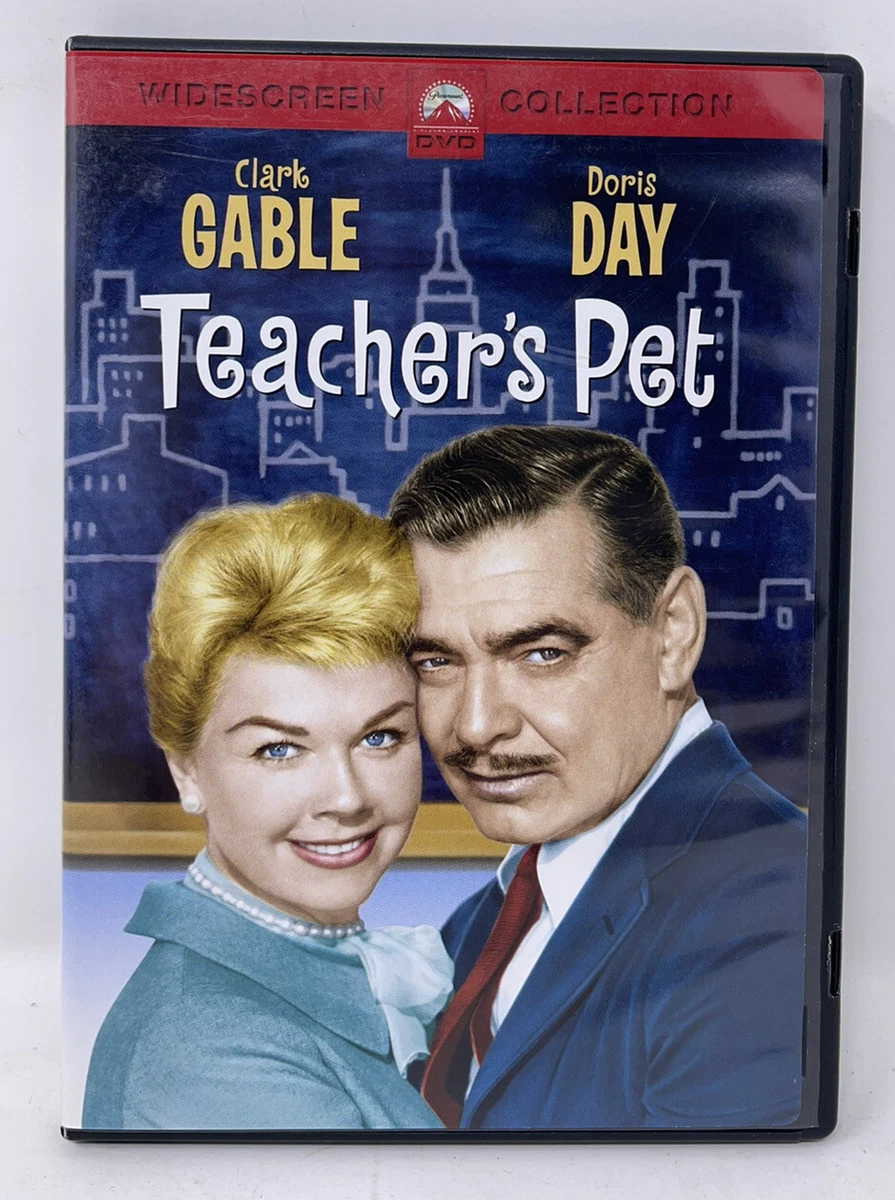 Teachers Pet (DVD, 1958) Clark Gable, Doris Day — B&amp;W Widescreen RARE  OOP HTF 97360571646 | eBay
