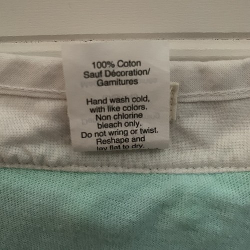 Girls Crewcuts Mint green tunic with Pompom Design Tunic shirt Sleeveless SZ 14 - Picture 8 of 8