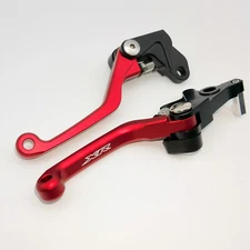 For HONDA XR 650L 1993-2023 CNC Pivot Clutch Brake Levers XR650L RED BLACK