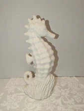 Vintage Royal Haeger #327-46 Popcorn Sculpture Sea Horse Nautical 14" 