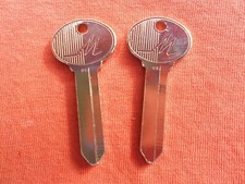 2 Mercury Original Nos Trunk Key Blanks 1965 - 1983