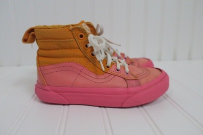 vans pink orange