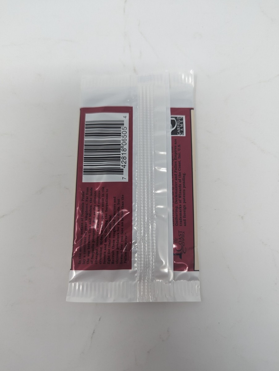 MTG Vintage Fallen Empires Booster Pack New 742818065054| eBay