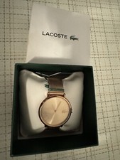ラコステ 腕時計 MOON ローズゴールド メッシュ 2001028 Lacoste Rose Gold Case Wristwatches for sale | eBay