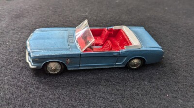 Tekno 833 Ford Mustang Convertible model scarce blue version no box
