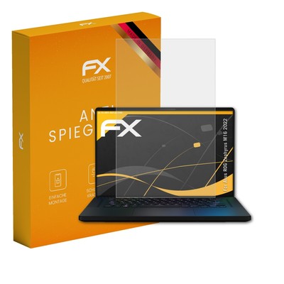 atFoliX 2x Displayfolie für Asus ROG Zephyrus M16 2022 Schutzfolie matt&stoßfest