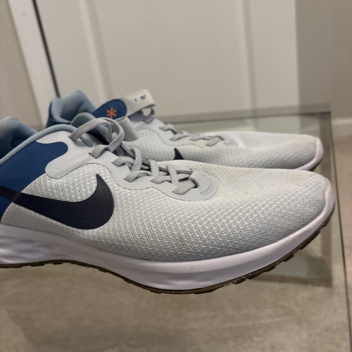 Nike Revolution 6 Next Nature Mens Running Shoes Size 9 Gray Sneaker Walking Gym Nike Men Revolution 6 FlyEase Next Nature Walking Running  main image 3