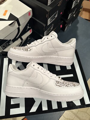 Size 8 - Men's Kith x Nike Air Force 1 “Just Us” White Laser