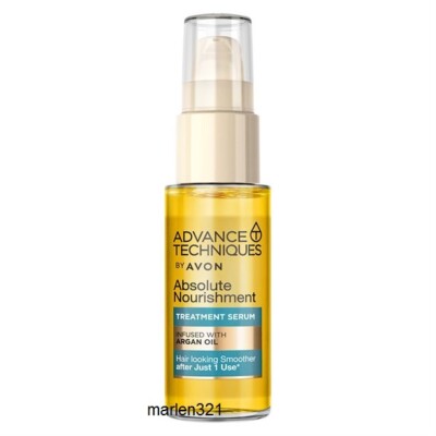 AVON (130 /L) Advance Techniques Absolute Nourishment Arganöl Pflege Serum 2x