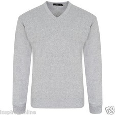 MENS JUMPERS V NECK CLASSIC CASUAL KNITTED STRIPED PULLOVER WITNER SWEATERS TOPS