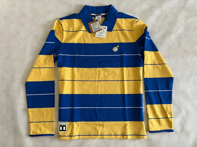 PUMA x THE HUNDREDS Crew Herren Langarm Polo-Shirt Größe S
