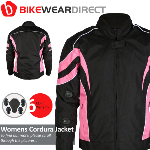 Womens Ladies Motorbike Motorcycle Jacket Biker Waterproof With CE Armour Therma - Picture 1 of 80