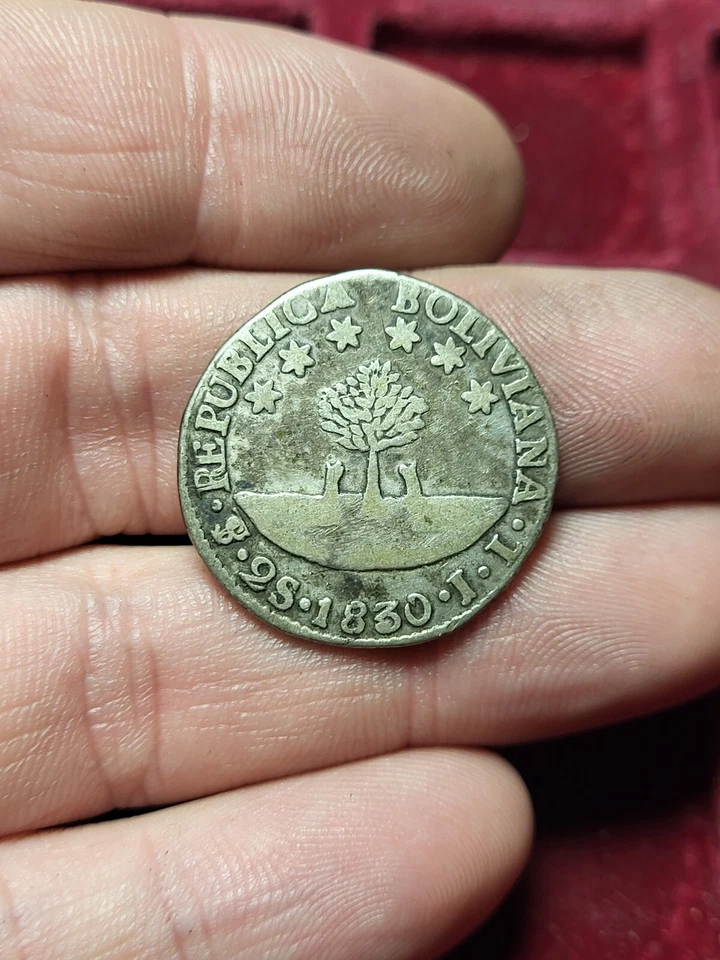 #22-73 ~ BOLIVIE - 2 Soles 1830 - Photo 3/3