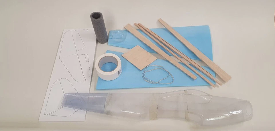 Durability Shockproof PET Dogfighter P-63 Kingcobra 1/12 Airplane KIT - Image 3 of 4