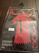 Fade In/Out Devil Costume Size Small 4-6 NEW