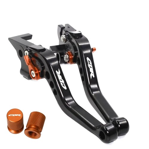 Palancas de embrague de freno cortas CNC ajustables para Honda CBR250R CBR300R CBR500R - Imagen 14 de 20