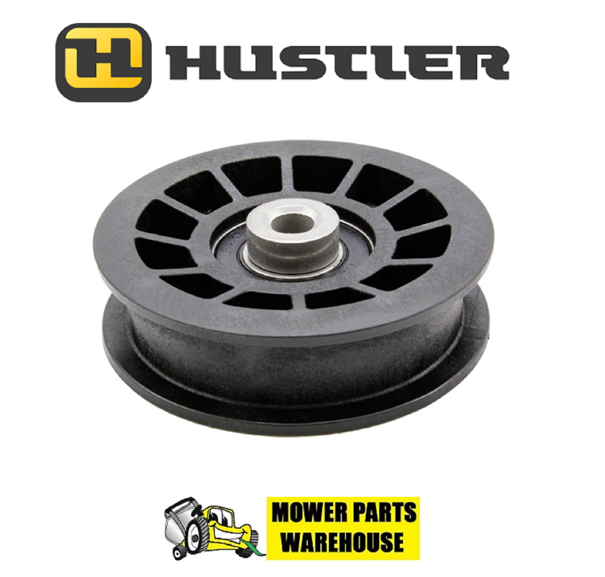 NEW GENUINE OEM HUSTLER IDLER PULLEY 607163 FOR DASH RAPTOR X XD