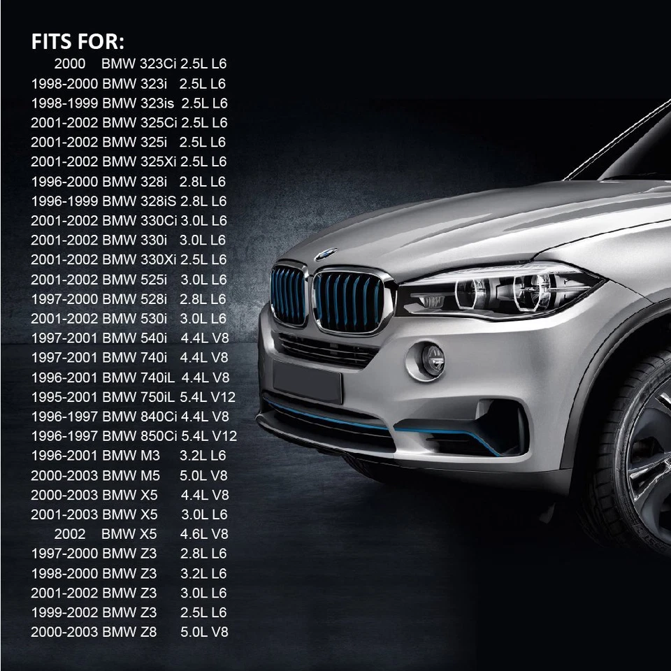 6x Bobina de encendido para BMW 325i 2.5L 740i 4.4L 528i 328i 2.8L 3.0L 3.2L 525i UF300 Foto 3 de 4