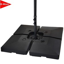 B-WARE * Sonnenschirmständer Schirmgewicht 90 Liter - Nachhaltig & preiswert