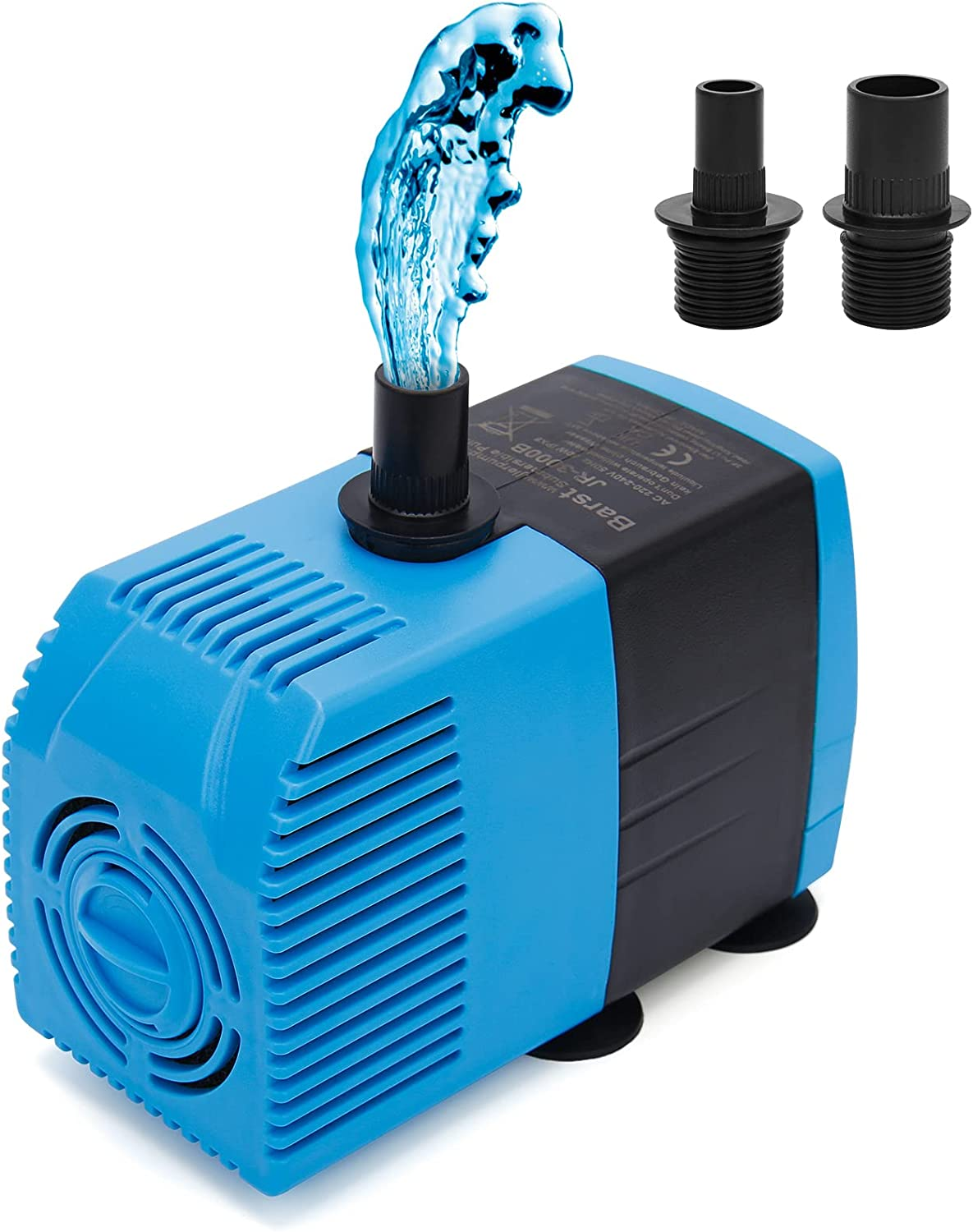 800L/H Aquarium Water Pump with Filter (12W), Mini Electric Ultra Quiet Submersi