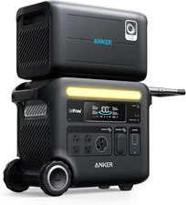 Anker SOLIX F2600 Portable Power Station 5120Wh GaNPrime Solar Generator |Refurb