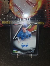 CURTIS MEAD 2022 Bowman's Best of 2022 On Card AUTO #B22-CME TAMPA BAY RAYS