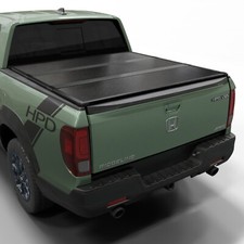 Hard Folding Truck Bed Tonneau Cover Fits 2017-2026 Honda Ridgeline 5 Bed64 Hard Folding Truck Bed Tonneau Cover Fits 2017-2026 Honda Ridgeline 5 Bed64