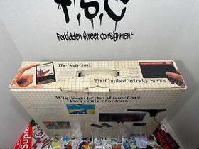 Sega Master System Original Console  CIB tested and working with games