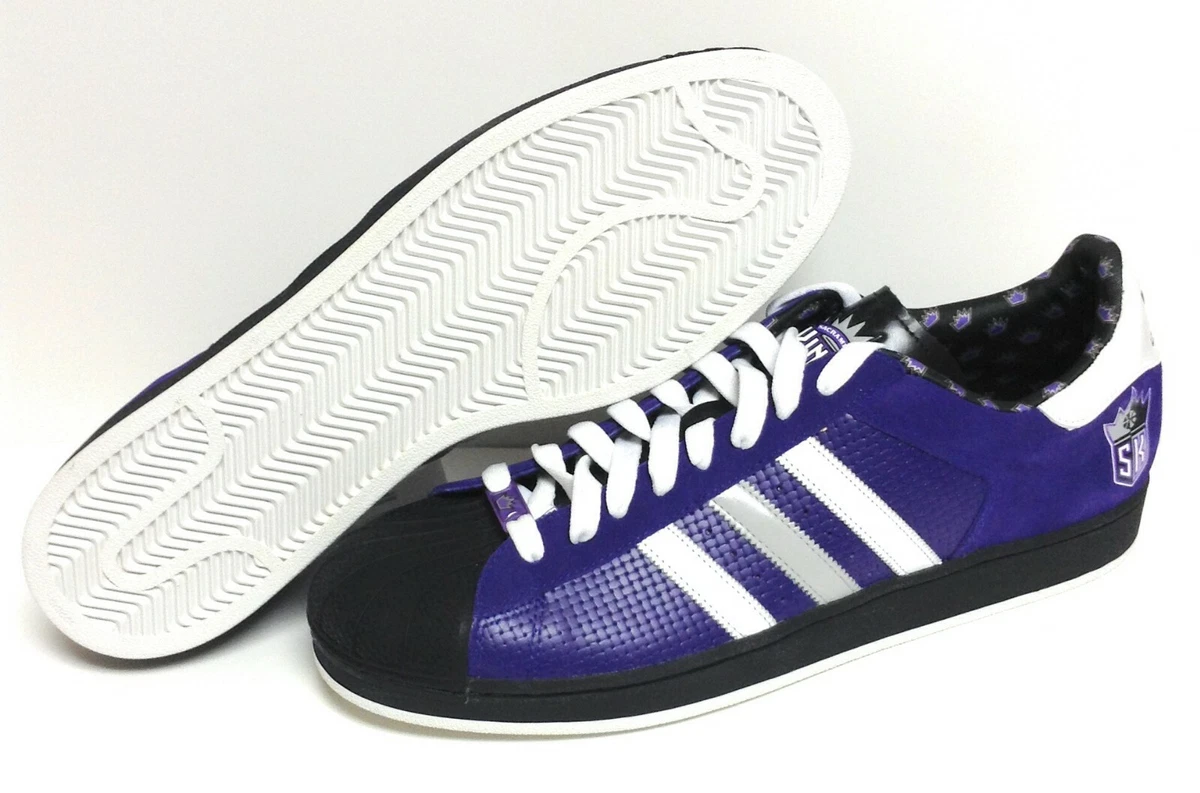 Adidas superstar slip on mens purple hotsell