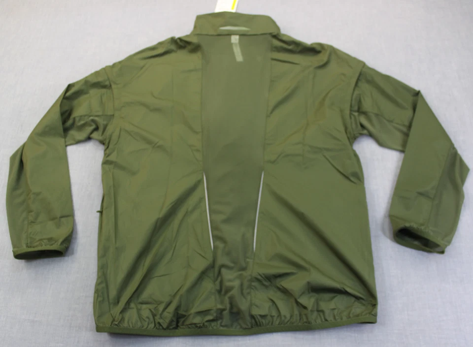 UNDER ARMOUR STUNNER Women GREEN FULL REFLECTIVE RUNNING JACKET VEST NWT M $125 - Image 4 of 4