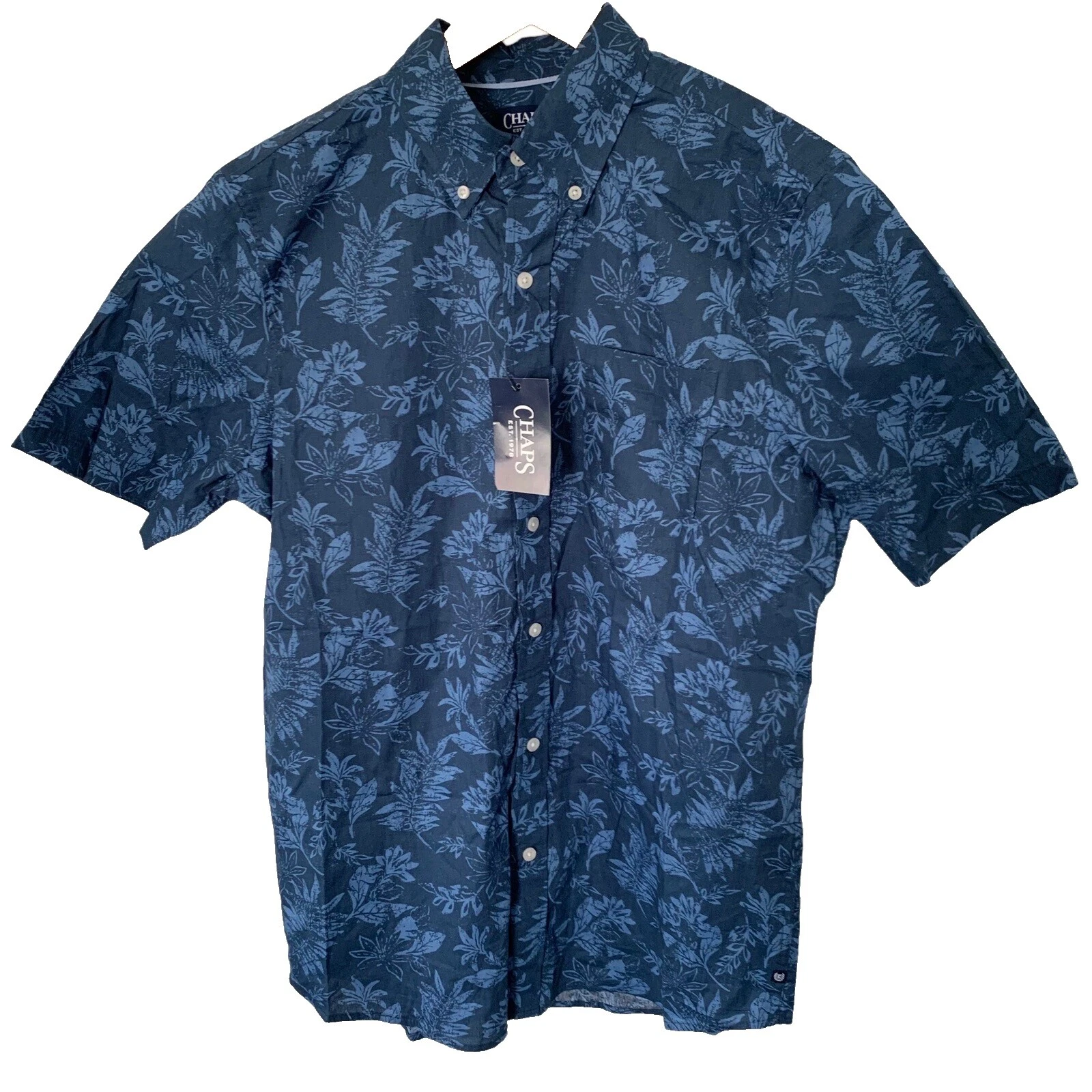 Chaps Women's Floral Casual con Botones camisas para hombres