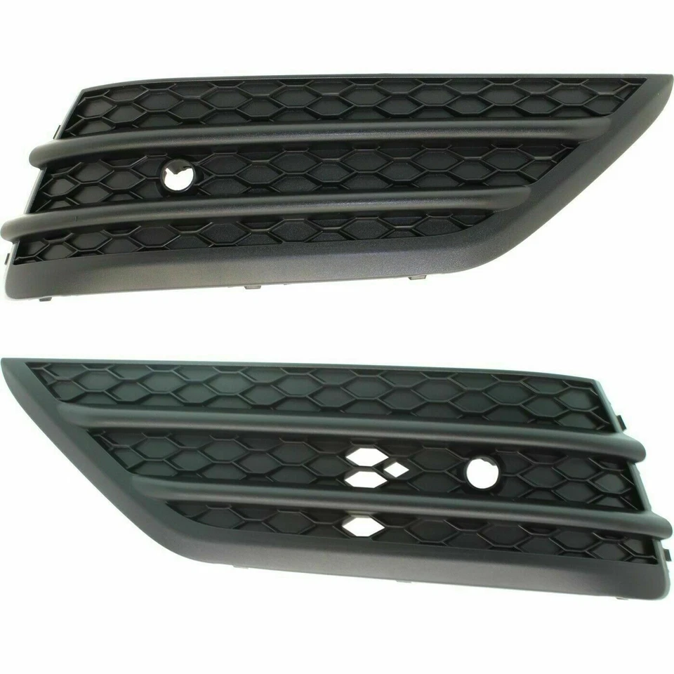 Molduras de molduras de luces antiniebla para parachoques delantero para Honda Pilot 2016-2018 Foto 3 de 4