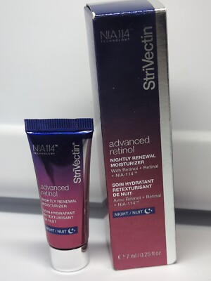 strivectin advanced retinol Nightly Renewal Moisturizer 7ml/0.25 Oz Travel Size 
