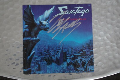 Savatage - Dead Winter Dead CD Album signed / autograph / signiert