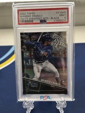 2022 Topps Series 1 - 2021's Greatest Hits Wander Franco #21GH-5 Black /299 (RC)
