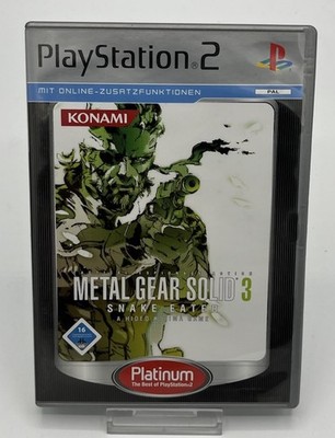 Metal Gear Solid 3 Snake Eater   PS2 Spiel PlayStation 2 Game + Anleitung | Gut