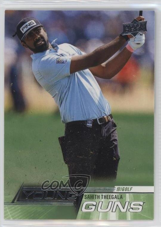 2024 Upper Deck Young Guns Sahith Theegala #119 12na