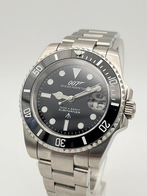 James Bond 007 Ltd Ed 'Licence to Kill'. Seiko Mod TMI NH35 Auto