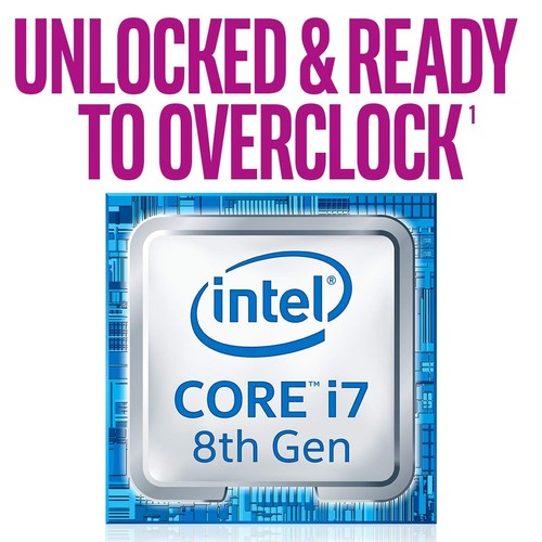 Core i7-8700K Desktop Processor 6 Cores up to 4.7GHz Turbo Unlocked LGA1151 3... - Picture 2 of 6