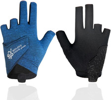 Pool Glove Left Hand 3 Finger - Breathable Quick-Dry Professional Billiard Glove