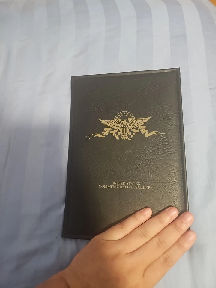 US Commemorative Gallery Pearl Harbor Colorized 2008 Silver Dollar Album - Image 2 of 4