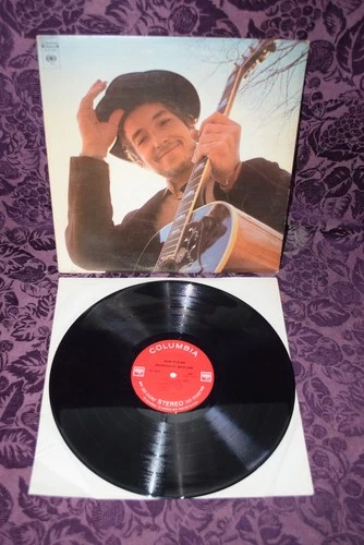 Bob Dylan Nashville Skyline Vinyl Record LP 1st Santa Maria CSM Two Eye NM/EX