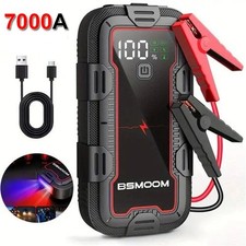 2V Car Jump Starter 7000A Peak Auto Battery Booster Pack Power Bank