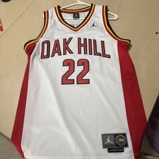 Nike Air Jordan Oak Hill Carmelo Anthony Size L #22 White Jersey #59 Clothing 