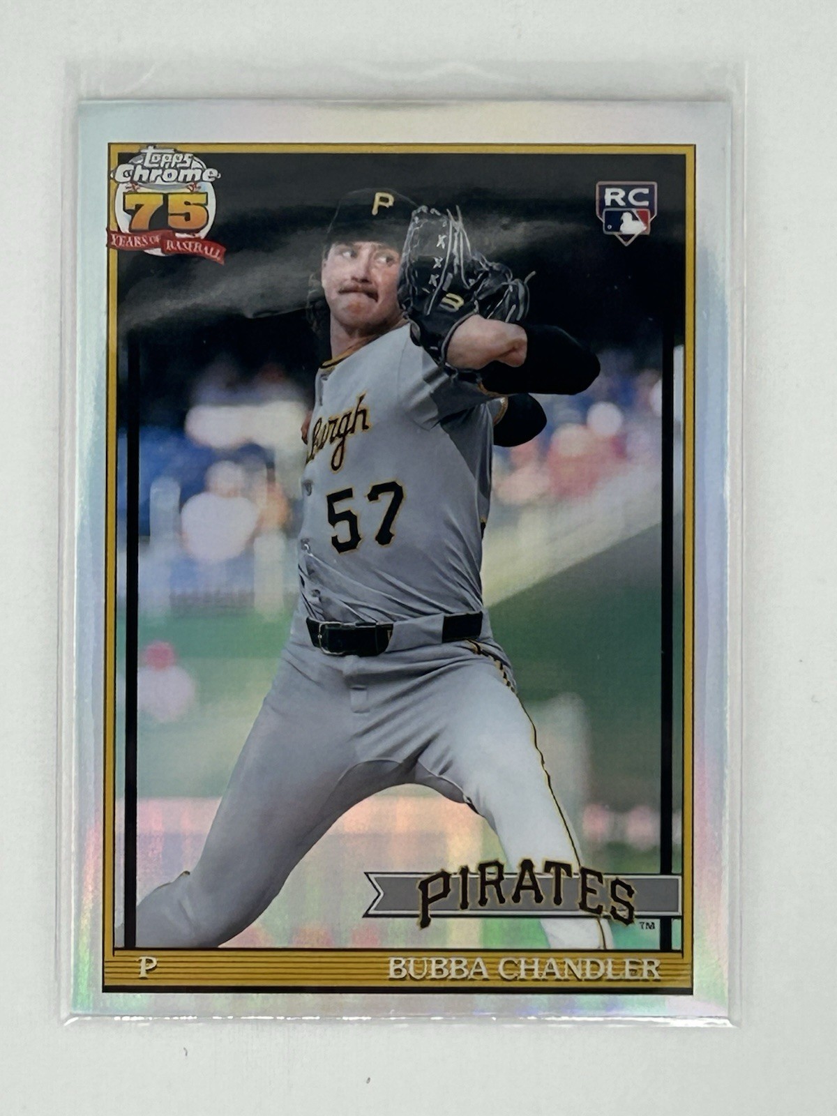Bubba Chandler RC 1991 35th ANNIVERSARY 2026 Topps Chrome Pirates #91CB-18