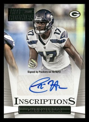 2014 Panini Hot Rookies #I-CH Chris Harper Inscriptions