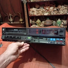 Sony Betamax SL-HF300 Video Cassette Recorder VCR Vintage Hi-Fi Stereo Powers On