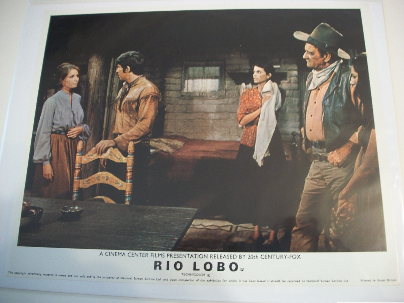 Rio Lobo   8x10   lobby card set  1971