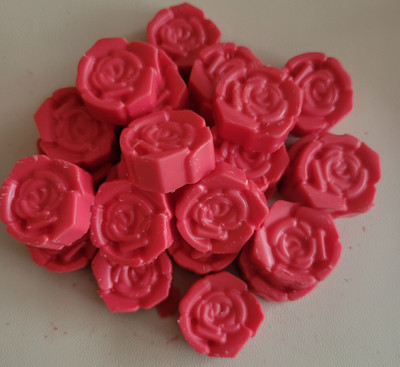 Muttertag Pure Rose Essential Duft - Rosa Rosenform x9